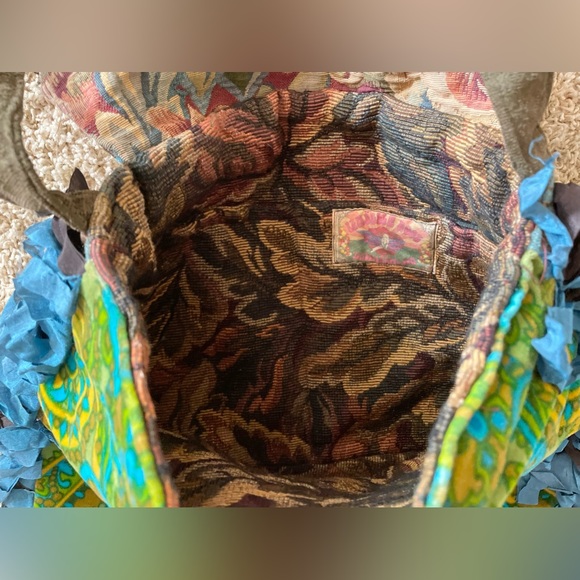 NWOT Izabella Rose Boho Hippie Purse Festival Bag Large Similar 2 Magnolia Pearl - Picture 5 of 6